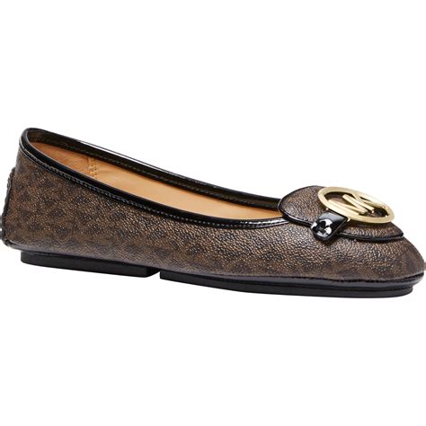 michael kors lillie moc flats|Michael Kors moccasin flats.